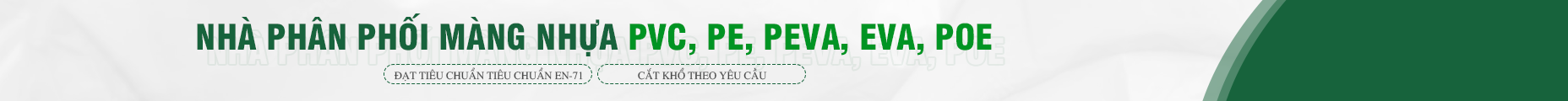 MÀNG NHỰA CÁC LOẠI